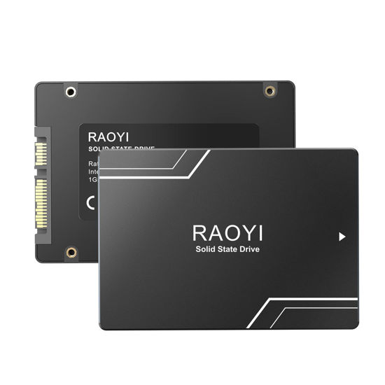 Picture of RAOYI 512GB Internal SSD SATA III 6Gb/s 2.5” Solid State Drive 3D NAND Flash Advanced SSD Hard Drive Up to 550MB/s SATA 3 SSD Upgrade Performance for PC Laptop