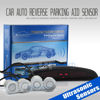 Picture of 4 Parking Car Parking Sensor Kit LED Display View Reverse Backup Radar System Backup Sensor Reversing Sensors Universal Auto Radar Detector Sensors Radar Buzzer Beep-Beep Alarm Indicator