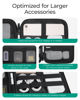 Picture of BAGSMART Electronics Organizer Travel Case, Cord Organizer Bag for Travel Essentials, Tech Organizer as Accessories, Cable Organizer for 10.2 inch Tablets, Power Bank, SD Card, Grey