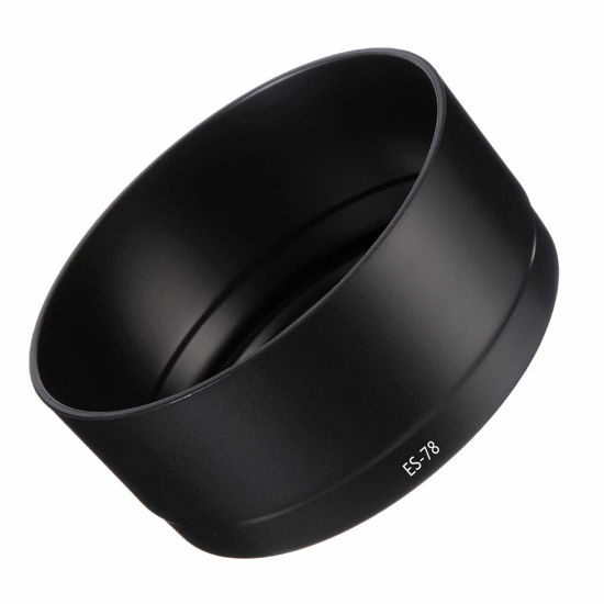 Picture of FocusFoto Bayonet Mount Lens Hood Shade Replacement for Canon ES-78 fit for Canon EF 50mm f/1.2L USM Camera Lens