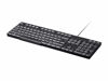 Picture of Monoprice Essential USB Keyboard - Black, Comfortable Key Action, Ideal Key Layout, Simple Wired Operation, Functional Form Factor