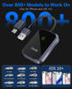 Picture of CarPlay Wireless Adapter for Apple iPhone 2024 Upgrade Converts Wired to Wireless Adapter for iPhone, Plug and Play for iPhone Car Play, Converts Wired to Wireless car Play Adapter for iPhone