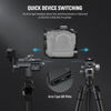 Picture of NEEWER Z9 Camera Cage, Aluminum Alloy Video Rig Camera Stabilizer Frame with Cold Shoe, NATO Rail, 1/4", 3/8", Anti Twist Pin for Filmmaking/Vlogging, Compatible with Nikon Z 9, CA118