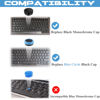 Picture of LeFix Pack of 2 Trackpoint Cap Mouse Point Stick Cover Replacement Black Color for Dell Latitude E5520 E5530 E6520 E6530 E6540 E6320 E6420 E6330 E6430 E6440 E5420|Precision M4600 M4700 M4800 M6600