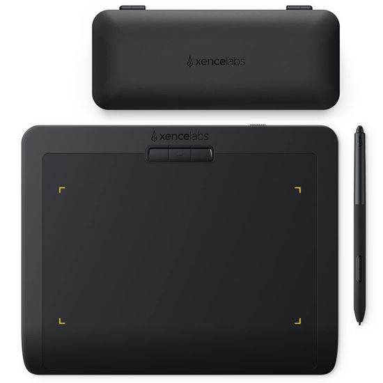 Picture of XENCELABS Drawing Tablet Small, Portable Wireless Graphic Tablets, Ultrathin Pen Tablet with 2 Battery-Free Stylus, 8192 Levels Pressure, 16:9 Aspect Ratio Digital Art Pad for Win/Mac/Linux