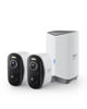 Picture of Baseus Wireless Cameras for Home Security, N1 2-Cam Kit with True 2K Clarity, No Monthly Fee, 16TB Expandable Local Storage, 210-Day Battery Life, Spotlight & Alarm, Works with Alexa and Google Home