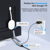 Picture of USB C to Ethernet Adapter with 100W Charging Port, Aibilangose 1Gbps Ethernet to USB C Adapter for Chromecast with Google TV, Type-C Gigabit Ethernet LAN Network Adapter with Power Delivery