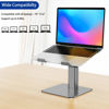 Picture of BESIGN LSX6N Laptop Stand, Ergonomic Adjustable Notebook Stand, Riser Holder Computer Stand Compatible with Air, Pro, Dell, HP, Lenovo More 10-15.6" Laptops, Gray