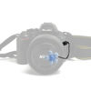 Picture of Flower Camera Lens Caps Keeper Protector Holder for Canon, Nikon, Sony DSLR and Mirrorless Camera Decoration (Blue)