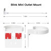 Picture of Koroao 2PACK Blink Mini Outlet Wall Mounts - AC Outlet Wall Plug Mount Stand Holder Bracket for Blink Mini Indoor Camera Without Messy Wires or Screws(Blink Mini is not Include)