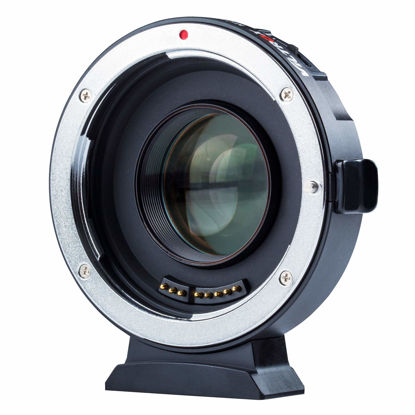 Picture of VILTROX EF-M2 II Electronic Auto Focus 0.71x Reducer Speed Booster Lens Mount Adapter for Canon EF Mount Lens to M4/3 MFT Camera Pen-F GH5 GH4 GF9 GX85 E-M5 E-M10 E-M10II E-PL3
