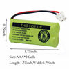 Picture of BAOBIAN BT183342/BT283342 2.4V 400mAh Ni-Mh BT166342/BT266342 BT162342/BT262342 Cordless Phone Pack CS6709 CS6609 CS6509 CS6409 EL52100 EL50003 (4 Pack)