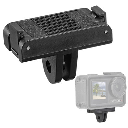 Picture of PCTC Magnetic Adapter Mount Compatible for DJI Osmo Action 5 Pro/4/3 Quick Release Adapter - DJI Accessories,Attachable Tripod, Selfie, Vlogging