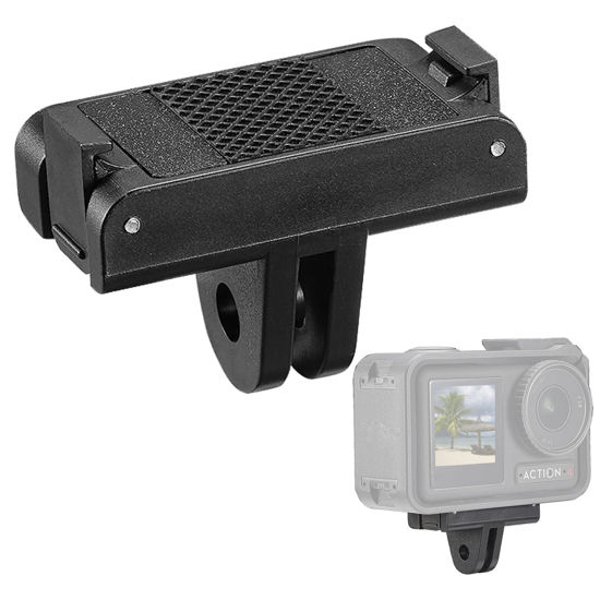 Picture of PCTC Magnetic Adapter Mount Compatible for DJI Osmo Action 5 Pro/4/3 Quick Release Adapter - DJI Accessories,Attachable Tripod, Selfie, Vlogging