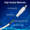 Picture of 12V DC Power Extension Cable 20 FT (2-Pack), 5.5 mm x 2.1 mm 5521 Male to Female Supply Adapter Cord, Compatible with CCTV Security Camera, IP Network, DVR Standalone, LED Strip, Router, 5V 9V 12V 24V