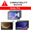 Picture of for Samsung Galaxy Tab S9 FE+/S9+/S10+ 12.4" Keyboard Case: 3 Zone 7 Colors Backlit Trackpad Keyboard for 12.4 inch Galaxy Tab S10 Plus/S9 FE Plus - Detachable Smart Touchpad Keyboard Tablet Cover