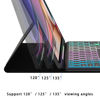 Picture of for Samsung Galaxy Tab S9 FE+/S9+/S10+ 12.4" Keyboard Case: 3 Zone 7 Colors Backlit Trackpad Keyboard for 12.4 inch Galaxy Tab S10 Plus/S9 FE Plus - Detachable Smart Touchpad Keyboard Tablet Cover