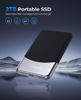 Picture of ORICO 2TB External SSD with 2 in 1 USB C Cable, Portable Solid State Drive USB 3.2 Gen 1 Up to 460MB/s, Dust and Drop Resistance, Reliable Storage for USB-C Smartphone, PC, Tablet, Labtop - M25PRO