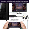Picture of 4K HDMI to USB 3.0 Video Capture Card, 4K Cam Link Card Game Capture Card Adapter Screen Record Capture Device for Streaming, Gaming, Video Conference, Teaching, Live Broadcasting