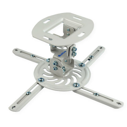 Picture of QualGear Qg-PM-002-Wht-S Projector Ceiling Mount Accessory , White