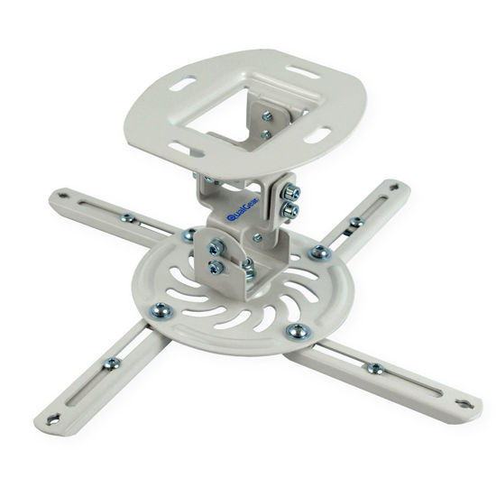 Picture of QualGear Qg-PM-002-Wht-S Projector Ceiling Mount Accessory , White