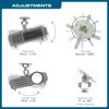 Picture of QualGear Qg-PM-002-Wht-S Projector Ceiling Mount Accessory , White