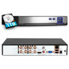 Picture of TOWODE 1080P 8Channel Security Camera DVR System H.265+ Surveillance DVR Recorder for up to 5MP AHD/TVI/CVI/CVBS/IP Cameras, Remote Access, Smart Playback(with 1TB Hard Drive)