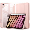 Picture of Mastten for iPad Mini 7 Case A17 Pro, for iPad Mini 7th/6th Generation Case 2024/2021 8.3 Inch with Pencil Holder, Hybrid Slim Clear Back Shell Cover Kids, Auto Wake/Sleep, Rose Pink