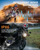 Picture of Good Rider Motorcycle Helmet Bluetooth Clear Sound Bluetooth CVC Noise Cancellation Stereo Helmet Bluetooth Headset 1200 Mah 120h Play Time Ip67 Waterproof Bluetooth Motorcycle Headset LX3