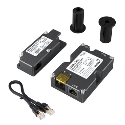 Picture of Starlink PoE Injector-150W GigE with Starlink Dish Cable Adapter to RJ45,Starlink Ethernet Adpater Kit- Surge & ESD Protection with High-Speed Network, Ideal for Starlink Internet Kit Satellite