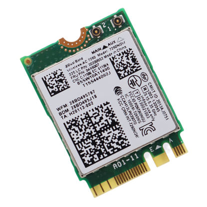 Picture of Deal4GO 7260AC 7260NGW 802.11ac 867Mbps 04X6007 M.2 Wireless WiFi Card Replacement for Lenovo T440 T440P T540P X240s W540 B40-30 B40-80 B50-80 Y70-80 Y50-70 Y50-80