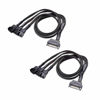 Picture of Cable Matters 2-Pack 3 Computer Case Fan Splitter Cable with SATA Power - 16 Inches