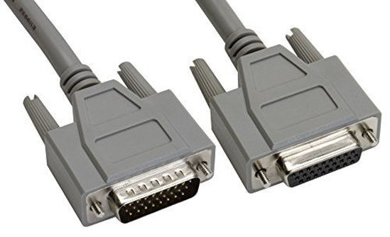 Picture of Amphenol CS-DSDHD26MF0-025 26-Pin HD26 Deluxe D-Sub Cable, Shielded, Male/Female, 25', Gray