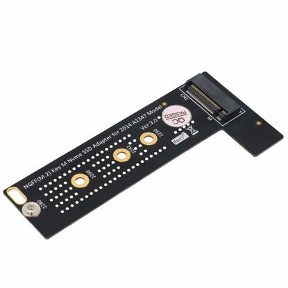 Picture of PCI-E x4 x2 M.2 NGFF M-Key NVME AHCI SSD Converter Card Adapter Raiser for 2014 MacBook Mini A1347 MEGEN2 MEGEM2 MEGEQ2 NVME SSD