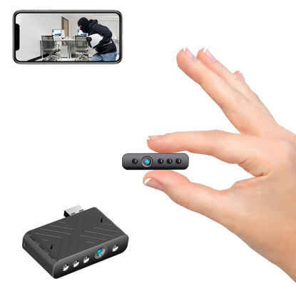 Picture of Rettru TY9 Spy Camera Hidden Camera WiFi Nanny Cam Secret Camera Mini Camera Small Camera Security Camera Full HD 1080P
