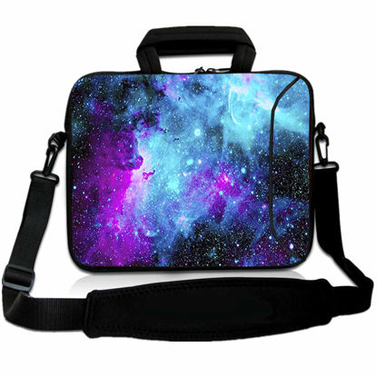 Picture of RICHEN 14-15.6 Inch Galaxy Laptop Shoulder Bag Messenger Bag Case Notebook Handle Sleeve Neoprene Soft Carpet Tablet Travel Accessories Pocket