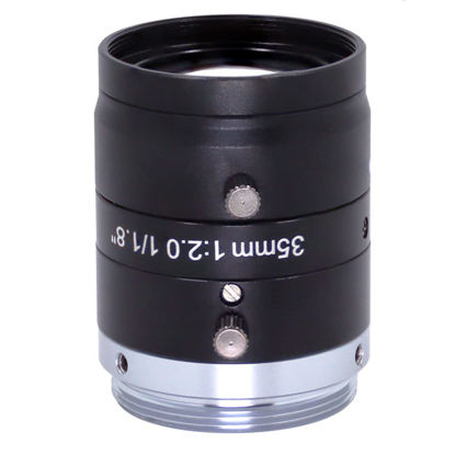 Picture of FA 35mm Machine Vision 1/1.8" Fixed Focus Lens Industrial Camera C-Mount Lens