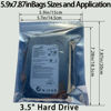 Picture of Daarcin Anti Static Bags,30pcs 5.9x7.87in/15x20cm Premium ESD bags Resealable for 3.5'' SSD HDD, Antistatic Bags for Hand Drive or Varieties of Electronic Device