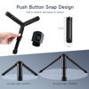 Picture of 1/4 Mini Tripod, C01 Pro Tabletop Desktop Stand Compact Tripod with 1/4" Screw for weeylite K21 Stick Light, Retro 12X Photo Light,Camera,Smooth 4,Osmo Mobile,Vimble 2,Gimbal Handle Grip Stabilizer