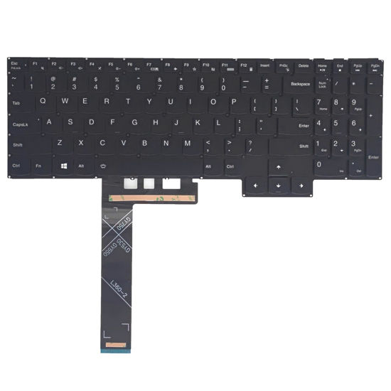 Picture of WWGTMC Replacement Keyboard for Lenovo Ideapad Gaming 3-15IMH05 3-15ARH05 3-15ACH5 3-15ACH6 3-15IHU6,Legion 5-15ARH05 5-15ARH05H 5-15IMH05 5-15IMH05H,Legion 5-17IMH05H Series Laptop with Backlit
