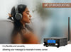 Picture of CUIAMAO FM Transmitter for Church Drive-in Movie Long Range Stereo Transmitter for Parking Lot, Lights Show Fireworks Display,School, Supermarket Event