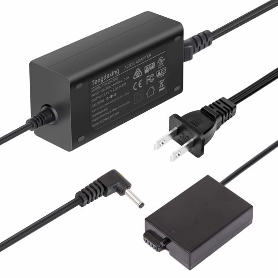 Picture of Tengdaxing ACK-E8 Power Adapter Kit LP-E8 Wired Dummy Battery for Canon EOS Rebel T2i,T3i, T4i, T5i, 550D, 600D, 650D, 700D, Kiss X7i, Kiss X6i, Kiss X5, Kiss X4 Cameras