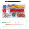 Picture of ELOOGAA U-Shape Breadboard Jumper Wires kit,14 Vaules 560Pcs 2-125mm Solderless Flexible Breadboard Connecting Line Cables