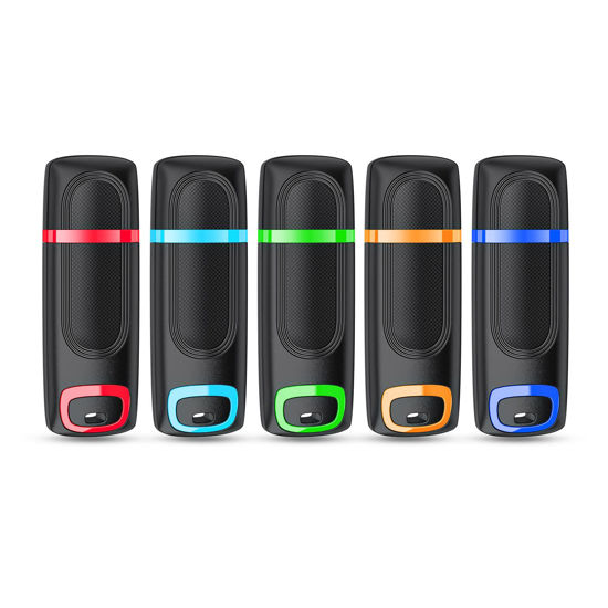 Picture of RAOYI 5 Pack 64GB Flash Drive, USB 3.0 High Speed Memory Stick Thumb Drive Jump Drive Zip Drive for Data Storage and Backup (Multicolor)