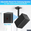 Picture of Speaker Wall Mount Ceiling Speaker Mount for Samsung SWA-9200S SWA-9100S SWA-9000S SWA-8500S Rear Speakers,Tilt and Swivel Adjustable Speaker Mount for Samsung 8500S 9000S 9100S Speaker Bracket,2 Pack