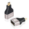 Picture of AIMHDUTY Micro HDMI to HDMI Adapter 8K Gold Plated, 2 Pack HDMI Female to Micro HDMI Male Connector, Support 8K@60Hz,4K@120Hz, Compatiable with Camera, Laptop, Projector etc