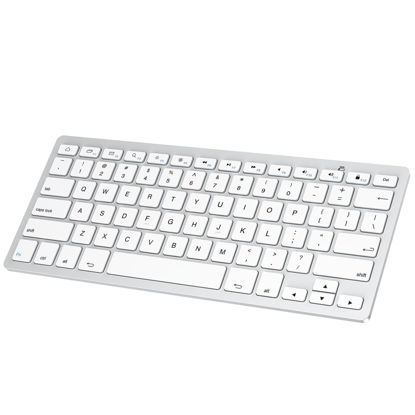 Picture of SPARIN Bluetooth Keyboard for Samsung Galaxy Tab A9 Plus/S10+/S9 FE/S9+/S6 Lite/S9.., Wireless Keyboard for Android, Windows,Samsung Tablet, PC, Phone-Ergonomic, Lightweight, Ultra-Slim-Grey
