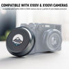 Picture of NEEWER Lens Cap for X100V & X100VI, Aluminum Alloy Snap On Lens Protector Cover with Scratch Resistant Interiors, Compatible with Fujifilm X100V & X100VI, Black, CA113