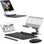 Picture of voppton for Samsung Galaxy Z Fold 6 5 4 Stand and Keyboard Mouse, Portable Mini Bluetooth-Compatible Keyboard, Foldable Adjustable Tablet Stand Holder for Desk, with Wireless Mouse & Pen