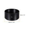 Picture of PATIKIL 62mm Lens Hood, Long Focus Frosted Surface Anti-Reflective Inside Hood with 67mm Lens Cap and Cleaning Cloth for Camera Lens, Black for Nikon, for Fujifilm, for Pentax, for Leica